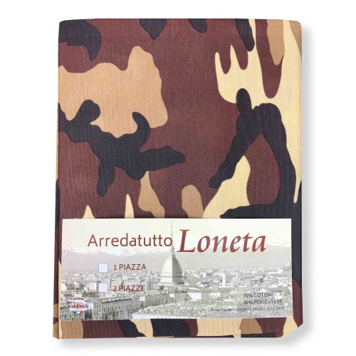 TOALLA FUNDA PARA MUEBLES GRAN BUFANDA COLCHA FUNDA SOFÁ LONETA TELA CAMUFLAJE MARRÓN