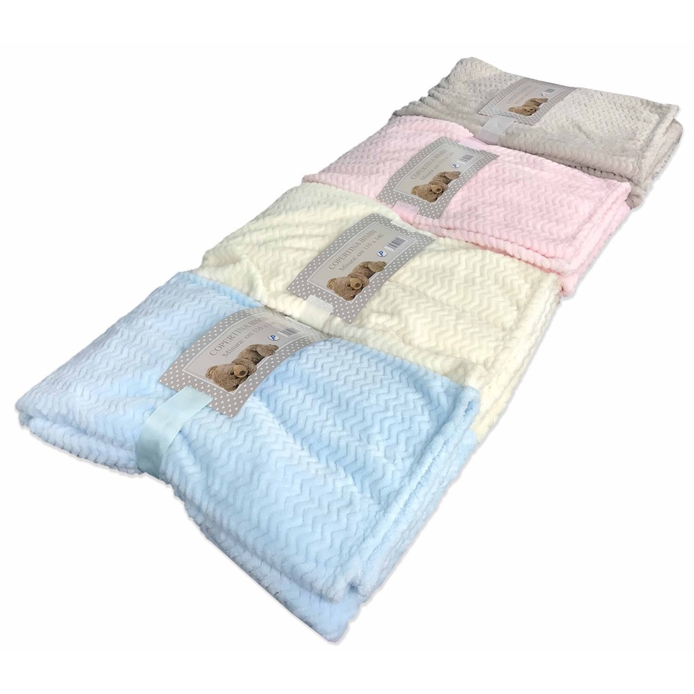 FUNDA DE VELLÓN CUBIERTA CM. 100X140 DESDE CAMA INFANTIL