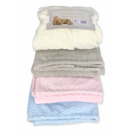FUNDA DE VELLÓN CUBIERTA CM. 100X140 DESDE CAMA INFANTIL 2