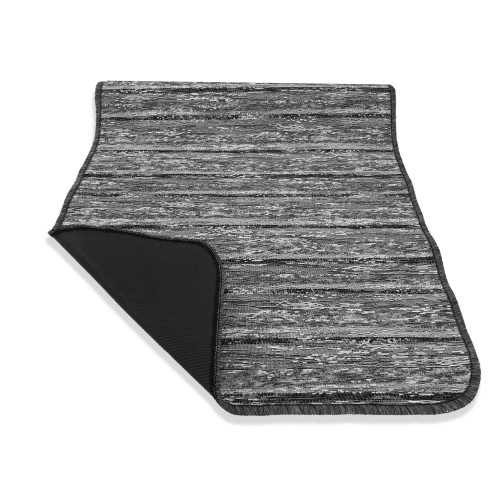 NON-SLIP RUBBERIZED KITCHEN RUG MAREMOSSO GRAY