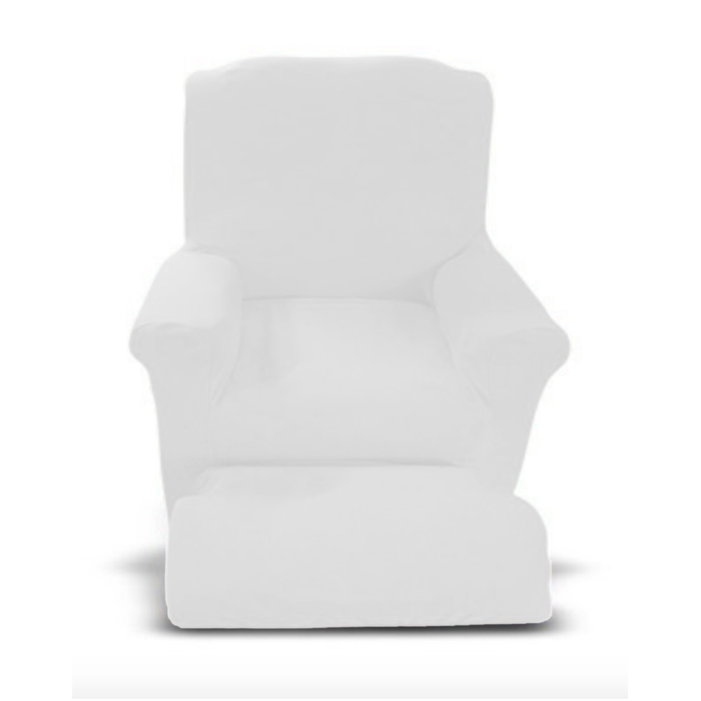 housse de fauteuil DE RELAXATION BLANC