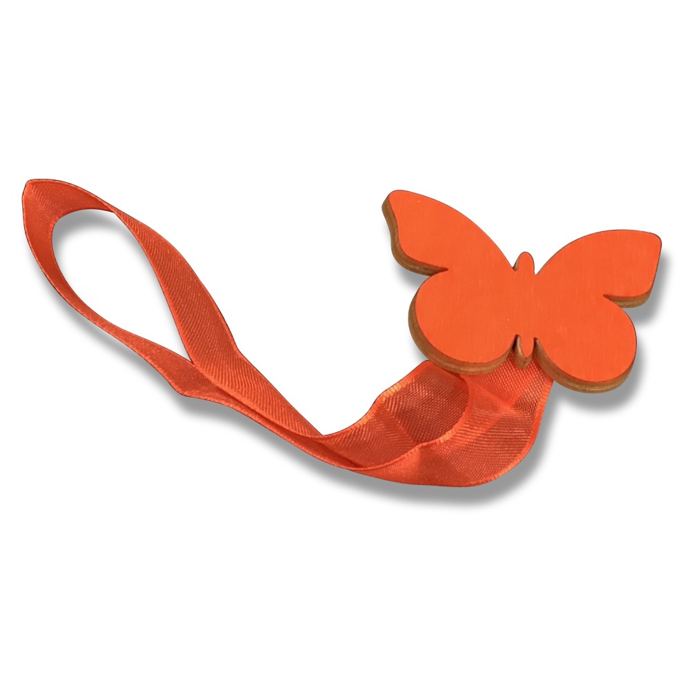 MAGNET CURTAIN STOPPER ORANGE BUTTERFLY CURTAIN MAGNETS CURTAIN STOPPERS