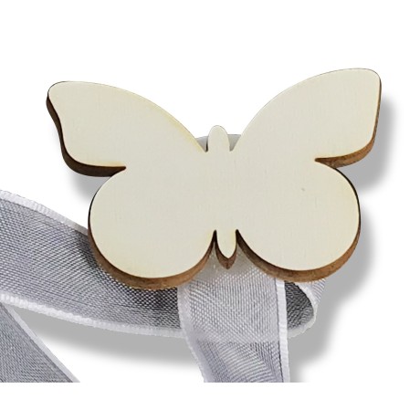 AIMANT D'ARRÊT RIDEAU PAPILLON BLANC LAIT AIMANTS POUR LES RIDEAUX FERMATENDE 2