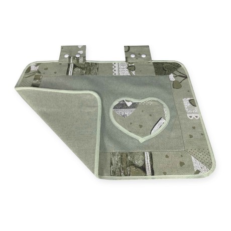 OFENABDECKUNG OFENABDECKUNG AUS STOFF HOLLY BEIGE 2