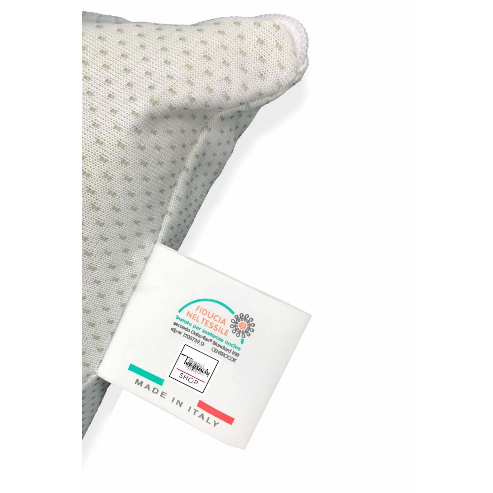 GUANCIALE CUSCINO MEMORY FOAM FODERA IN ALOE VERA