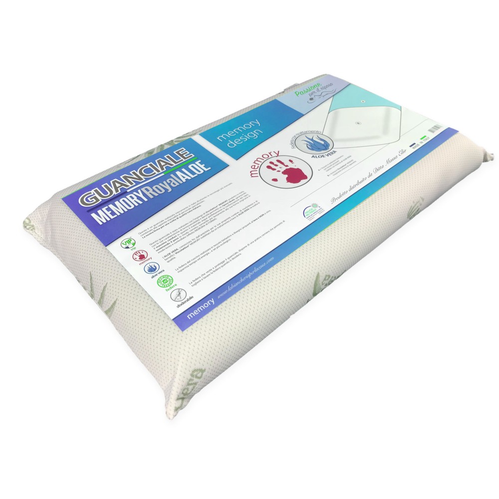 PILLOW MEMORY FOAM PILLOW ALOE VERA COVER