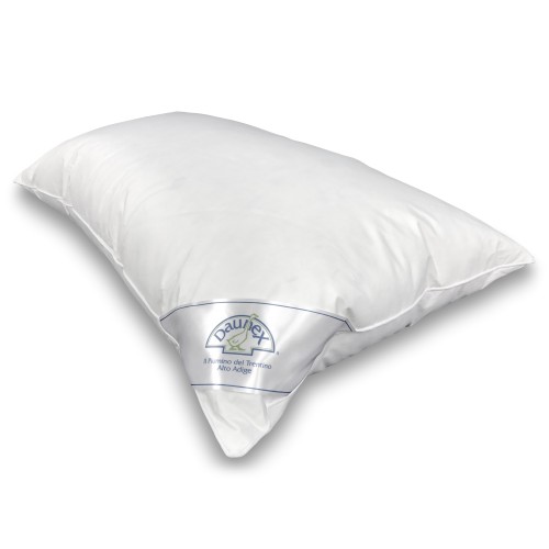 DAUNEX GOOSE ISSIMO FEATHER FEATHER PILLOW WITH TEXFAMILY MASSAGING PILLOWCASE