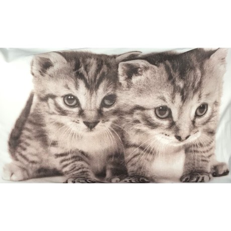 PLEIN DRAP DE LIT DE FEUILLES DE NATURE CHAT CHATS KR018 2