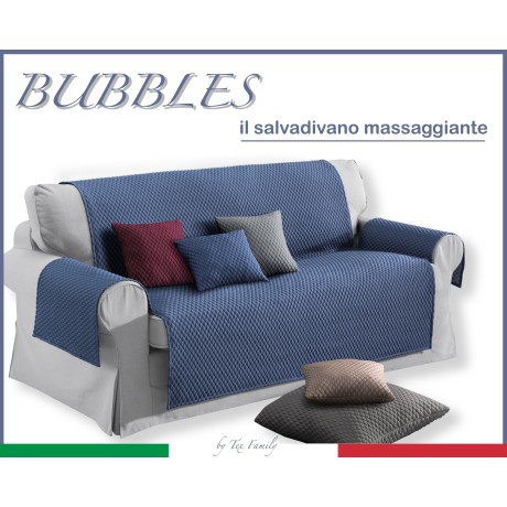 BL SOFA COVER BLUE BUBBLE SOFA PROTECTOR WITH MASSAGING EFFECT
