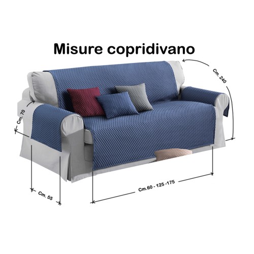 FUNDA DE SOFÁ BL PROTECTOR DE SOFÁ BURBUJA AZUL CON EFECTO MASAJE