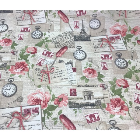 TOVAGLIA ANTIMACCHIA RESINATA TORINO SHABBY ROSA 2