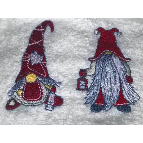 TYROLEAN TOWEL SET TYROLEAN ELF WHITE 2
