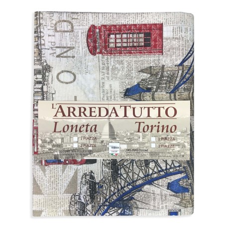 HANDTUCH EINRICHTUNGSBEZUG GRAN SCHAL TAGESDECKE SOFABEZUG STOFF LONETA LONDON ENGLISCH NEU18
