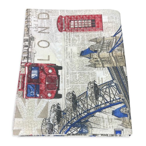 TOWEL FURNISHING COVER GRAN SCARF BEDSPREAD SOFA COVER FABRIC LONETA LONDON ENGLISH NEW18