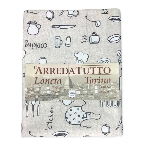 TOWEL FURNISHING COVER GRAN SCARF BEDSPREAD SOFA COVER LONETA COOKING FABRIC