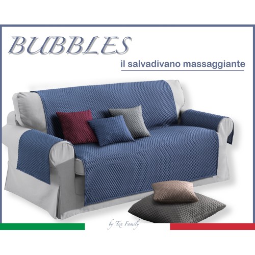 BL SOFA COVER BLUE BUBBLE SOFA PROTECTOR WITH MASSAGING EFFECT