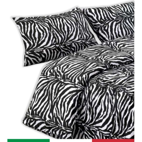 SEXI BLACK AND WHITE ZEBRA DUVET COVER