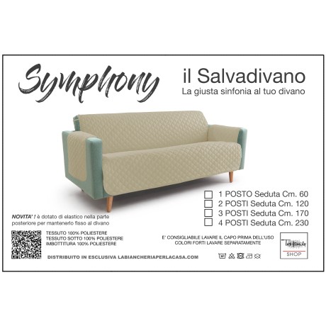 NEW BG SOFA COVER SYMPHONY QUILTED BEIGE SOFA PROTECTOR