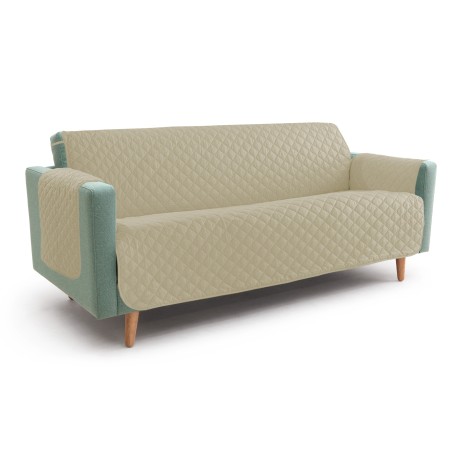 NEW BG SOFA COVER SYMPHONY QUILTED BEIGE SOFA PROTECTOR 2