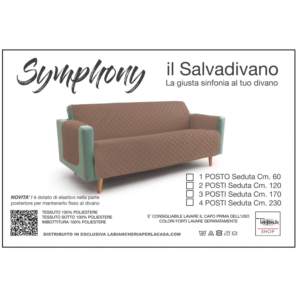 NEW TR SOFA COVER SYMPHONY QUILTED DOVE GREY SOFA PROTECTOR