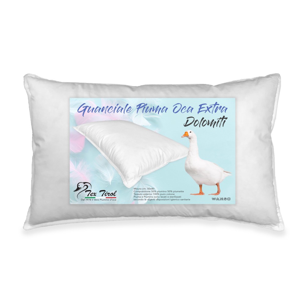 ALMOHADA PLUMA PLUMA CORTINA DE GANSO DAUNEX ALMOHADA DE PLUMAS