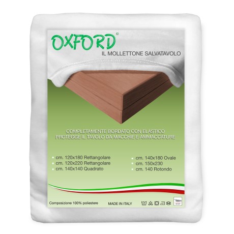 PROTECTOR DE MESA OXFORD DEBAJO PROTECTOR DE MESA BLANCO