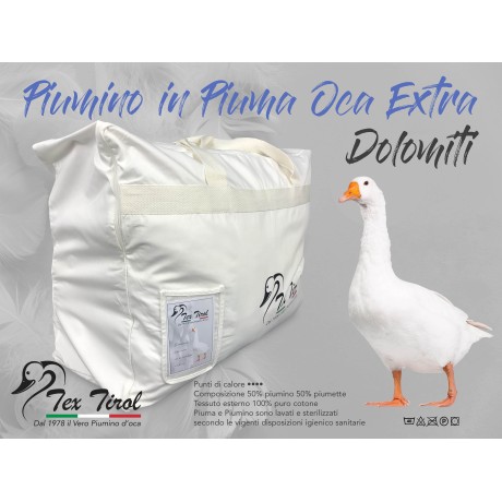 GOOSE TEX TIROL © DOLOMITI DAUNENJACKE 50% GÄNSEDAUNEN / 50% GÄNSEDAUNEN 2