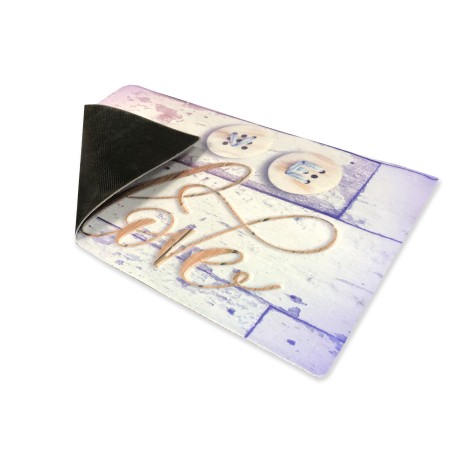 TAPPETO ZERBINO DIGITAL CM.40X60 LOVE BOTTONE 2