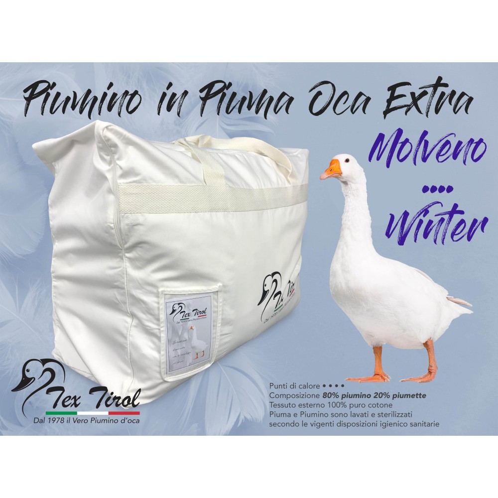 GOOSE TEX TIROL © MOLVENO WINTER DOWN JACKET 80% GOOSE DOWN / 20% GOOSE DOWN