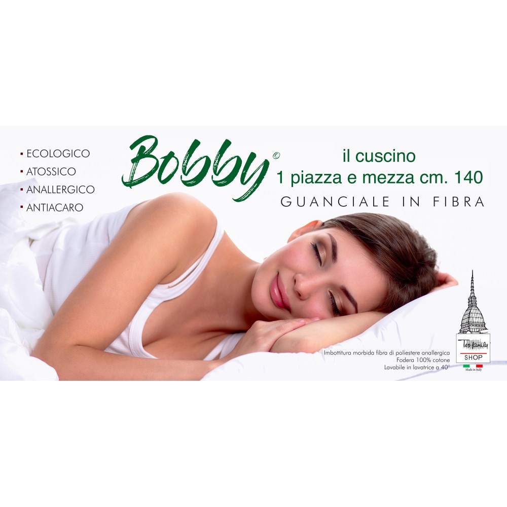 COJÍN DE ALMOHADA BOBBY CAMA DE 1 CM Y MEDIO DE LARGO. 140 MIS. CM. 50 X 140