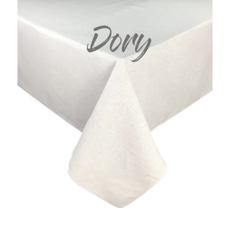 SOLID DORY TABLECLOTH BEIGE ECRU 2