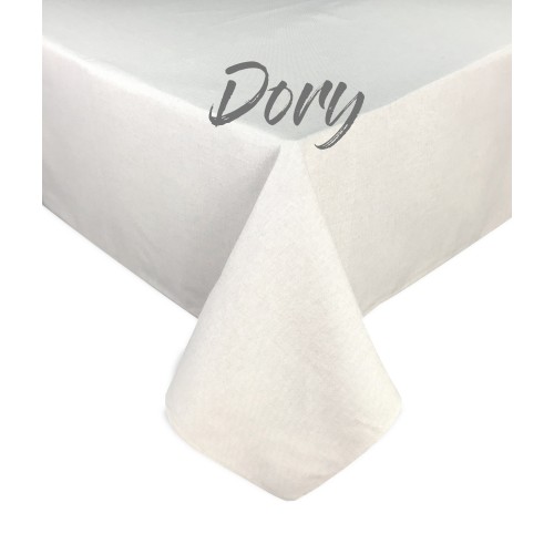SOLID DORY TABLECLOTH BEIGE ECRU