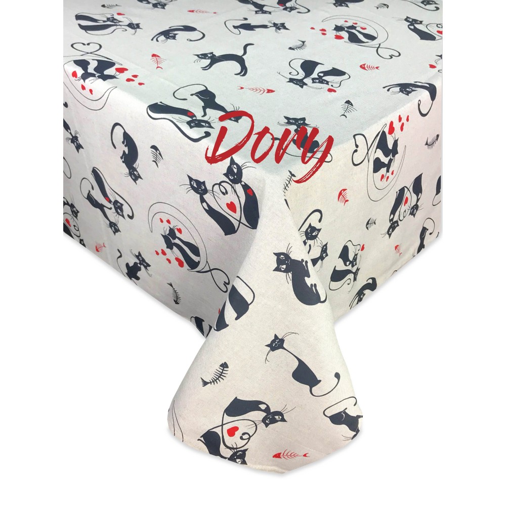 MANTEL DORY CAT DESIGN NEGRO