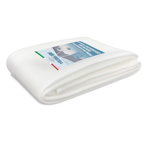 COPRIMATERASSO ANTIACARO TRAVERSA TRASPIRANTE AIR FRESH 2