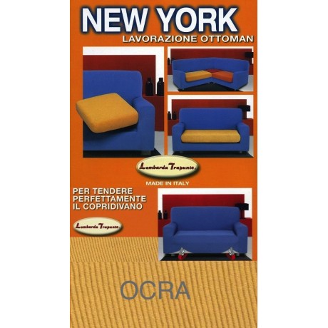 copridivano new york elasticizzato colore oro ocra 2