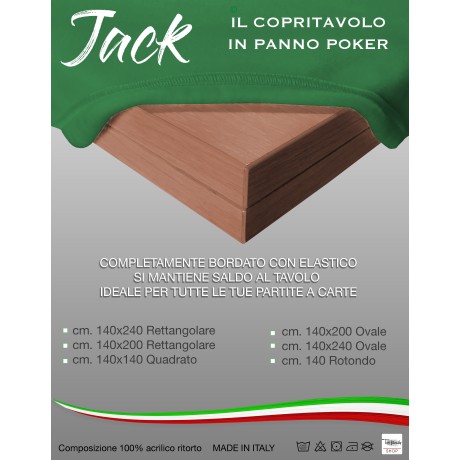 COPRITAVOLO PANNO GIOCO CARTE POKER VERDE PROTEGGI TAVOLO RITORTO QUALITÀ EXTRA