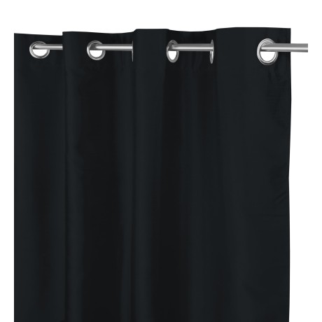 TENDA TINTA UNITA NERO CM.140X290 CONFEZIONATA