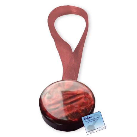 MAGNET GARDINENSTOPPER ELENA BORDEAUX MAGNETE FÜR GARDINEN GARDINENSTOPPER PERLMUTT