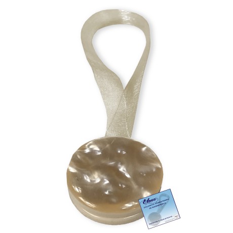 MAGNET GARDINENSTOPPER ELENA CREME MAGNETE FÜR GARDINEN GARDINENSTOPPER PERLMUTT