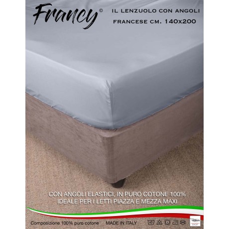 SÁBANA FRANKY CON ESQUINAS GRIS FRANCÉS 1 MAXI Y MEDIO GRANDE 2