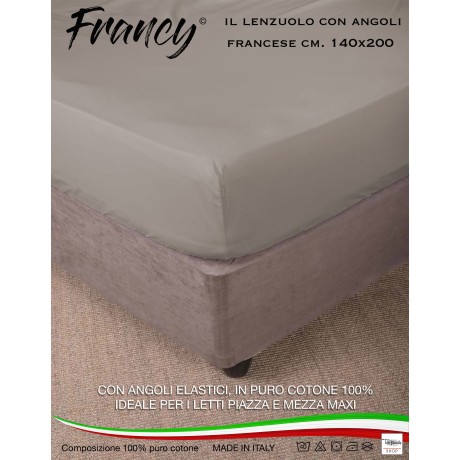 FEUILLE DE FRANCY AVEC LES COINS DE NOISETTE TAUPE FRANÇAIS 1 ET UN DEMI-CARRÉ GRAND MAXI 2