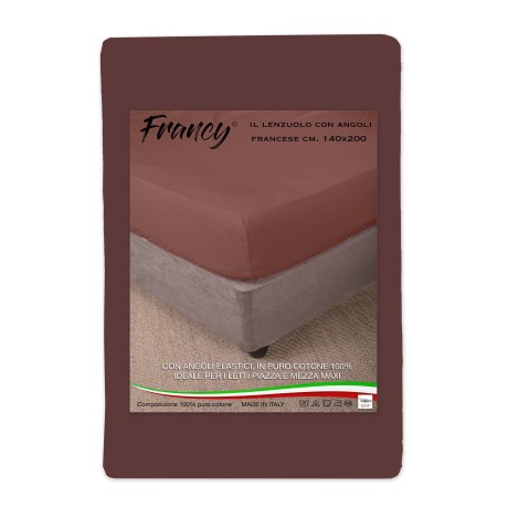 SÁBANA BAJERA FRANCY MARRÓN FRANCÉS 1 MAXI Y MEDIO GRANDE