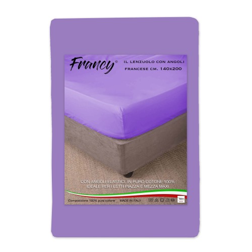 SÁBANA BAJERA FRANCY FRENCH LILAC 1 MAXI Y MEDIO GRANDE
