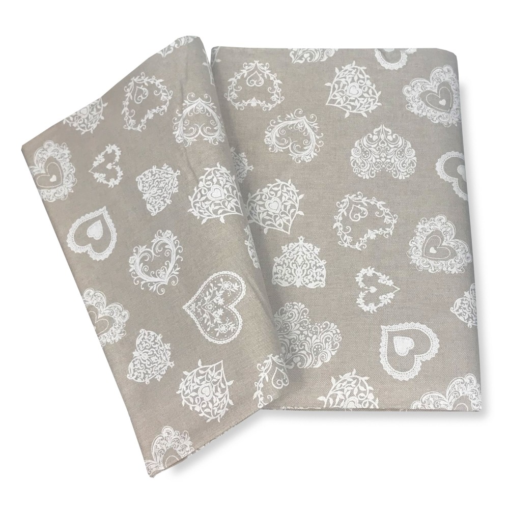 HANDTUCH EINRICHTUNGSBEZUG GRAN SCHAL TAGESDECKE SOFABEZUG DORY STOFF WEISS HERZ