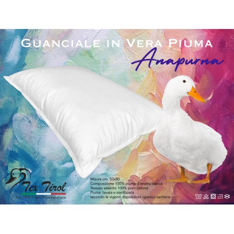 ALMOHADA ALMOHADA REAL FEATHER ANAPURNA TEX TIROL © 2
