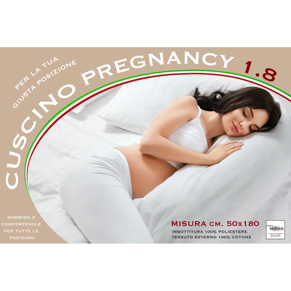 PREGNANCY PREGNANCY PILLOW cm. 180 MIS. cm. 50 X 180