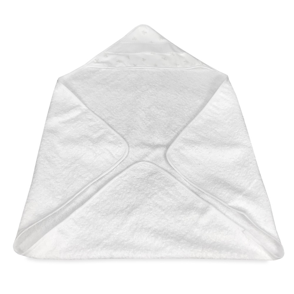 NEWBORN NURSERY AIDA BABY BATHROBE IN PURE COTTON TERRY CLOTH