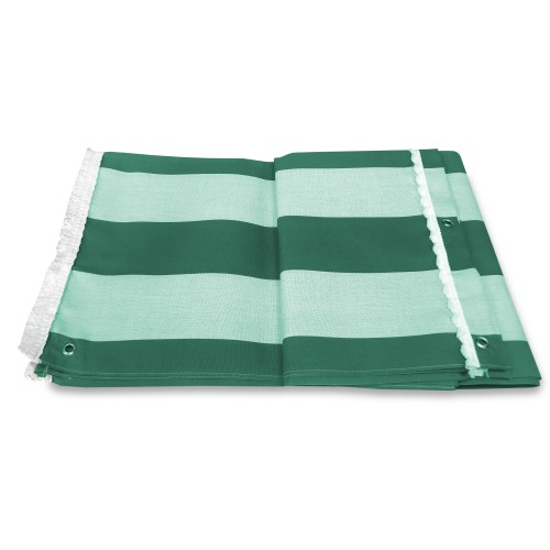 OUTDOOR AWNING GARDEN BALCONY EVEN STRIPE GREEN PACKAGED