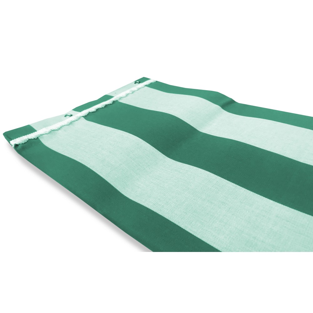 OUTDOOR AWNING GARDEN BALCONY EVEN STRIPE GREEN PACKAGED
