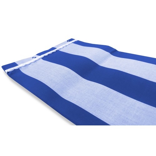 OUTDOOR AWNING GARDEN BALCONY EVEN STRIPE BLUE PACKAGED